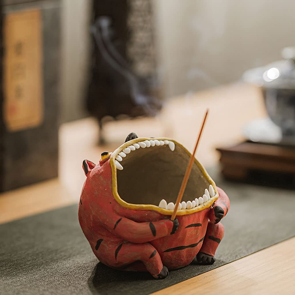 SEE&Fourth3ex限定Dragon Tiger Ashtray Amazon.com: KIZQYN Ashtrays Creative Ceramic Ashtray Windproof Fun